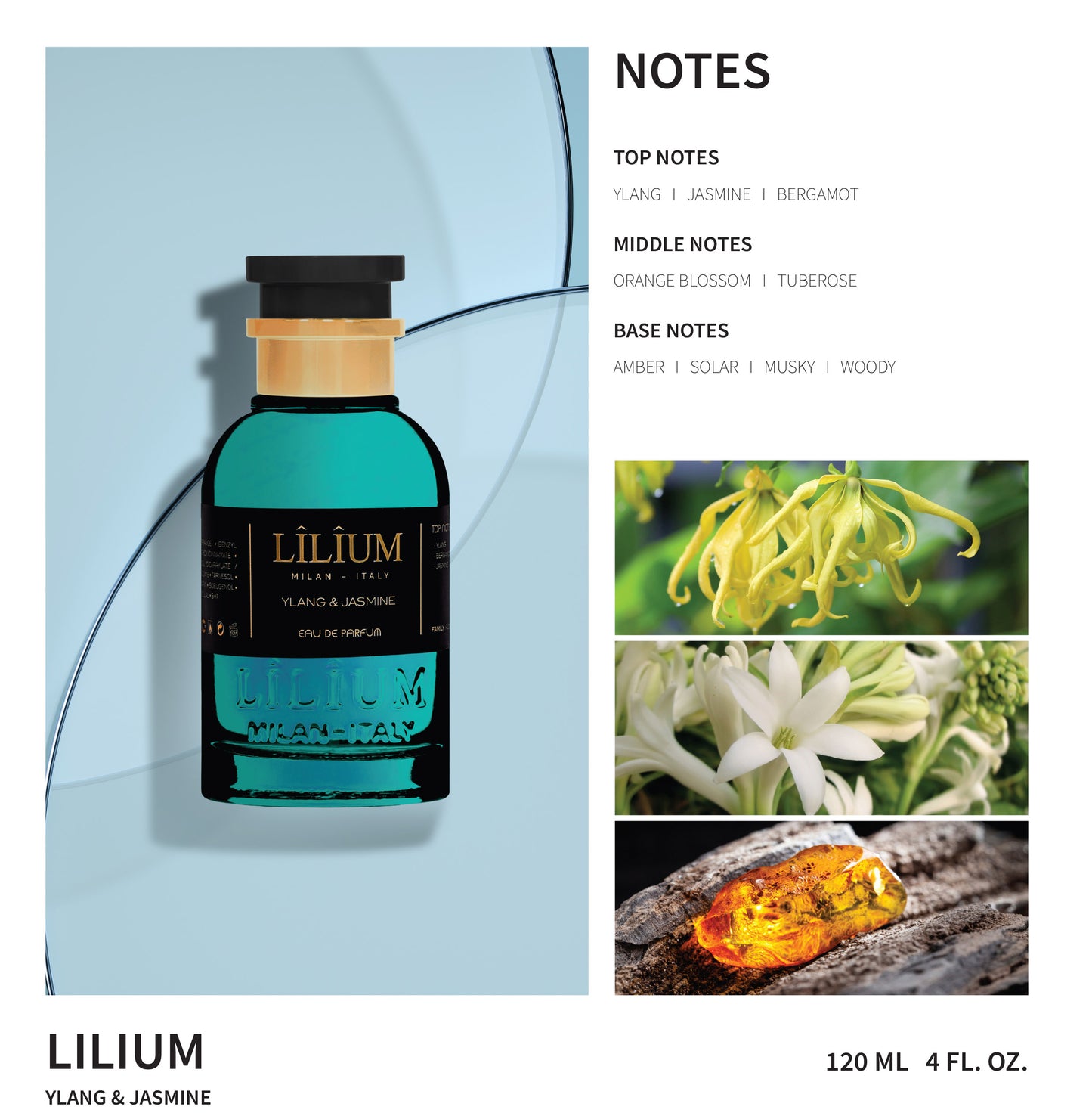 Ylang & Jasmine 120 ML - LILIUM Perfume - image 3