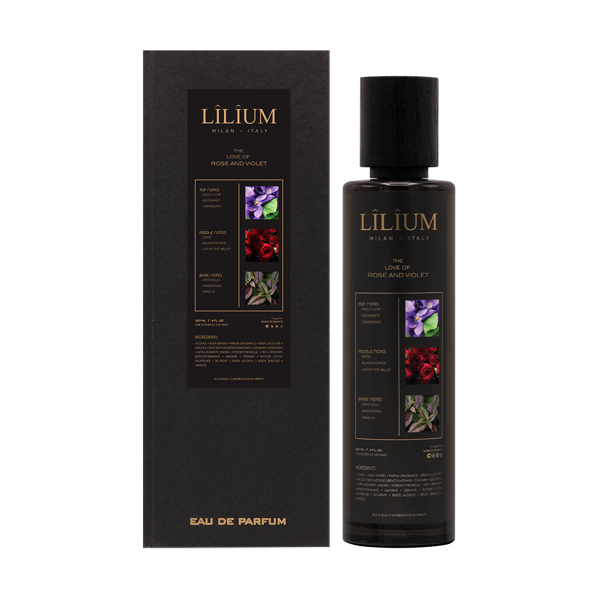 The Love Of Rose And Violet 220 ML - LILIUM Perfume - image 2