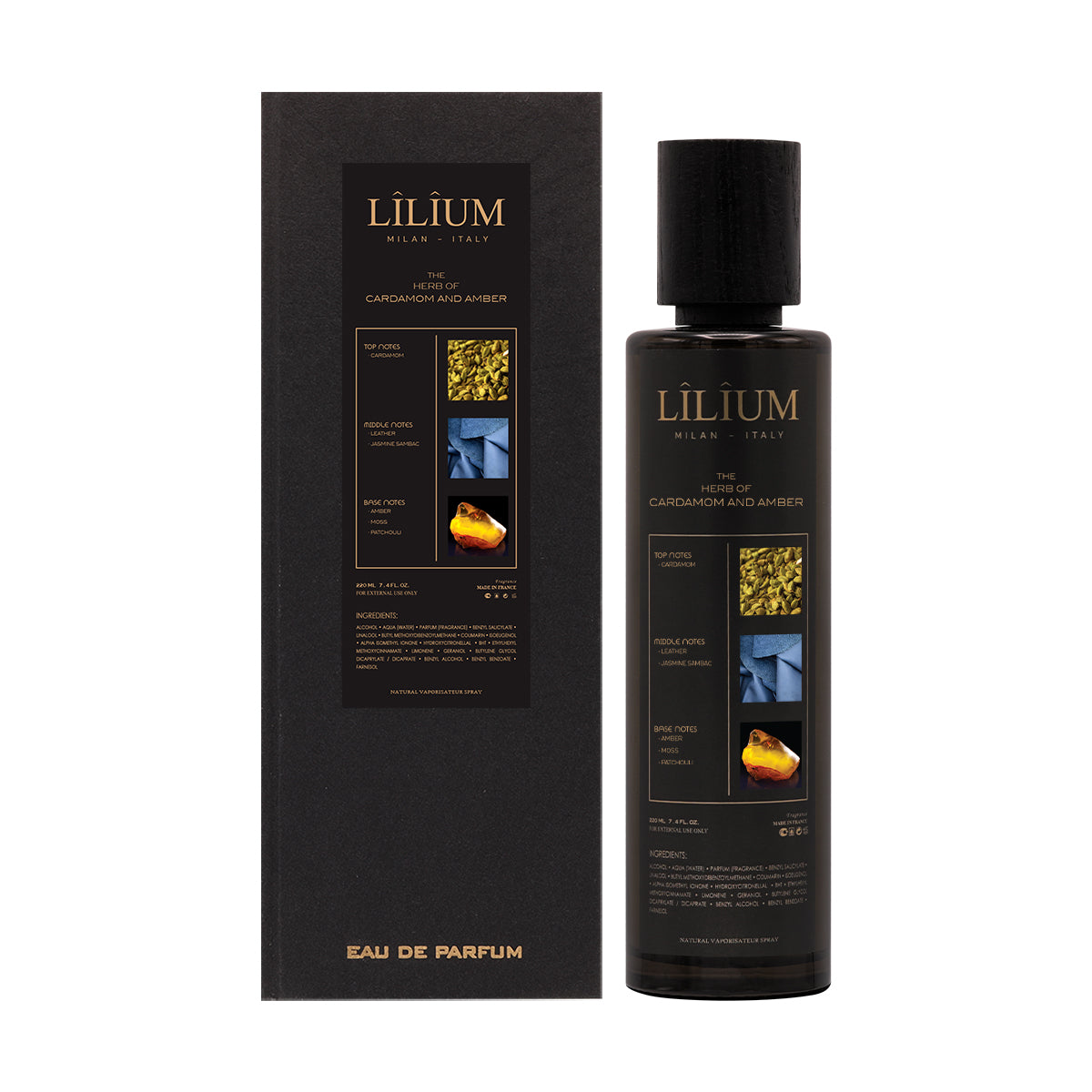 The Herb Of Cardamom And Amber 220 ML - LILIUM Perfume - image 2