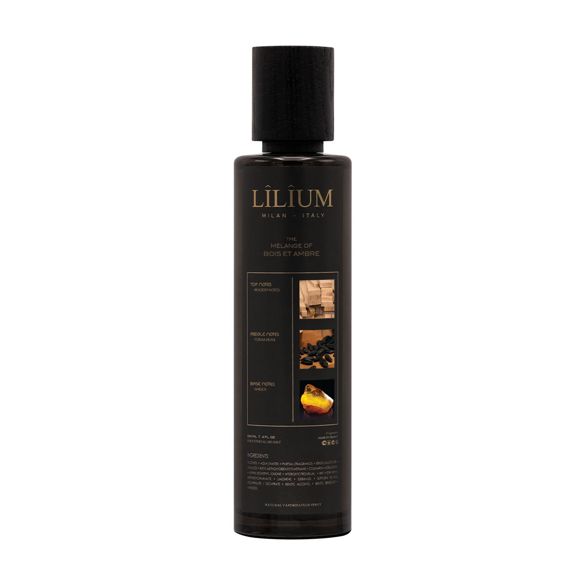 The Melange of Bois et Ambre by LÎLÎUM Milan, woody amber niche perfume