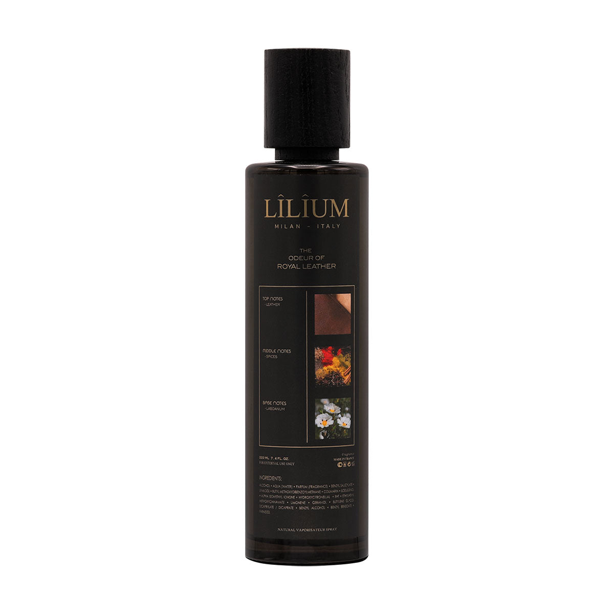The Odeur of Royal Leather by LÎLÎUM Milan, leather niche perfume